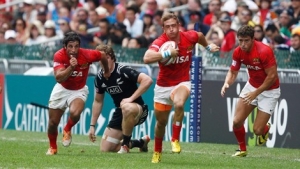 Los Pumas 7s cayeron en semifinales de Plata en el Seven de Hong Kong