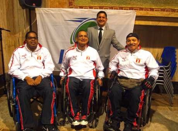 Internacional de Rugby sobre silla de ruedas en el Dibós