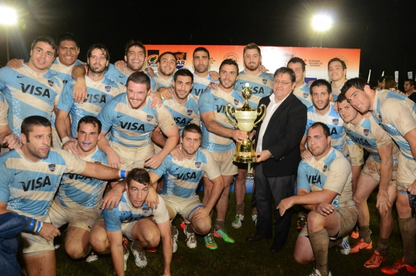 Los Pumas campeones de la Consur Cup 2015