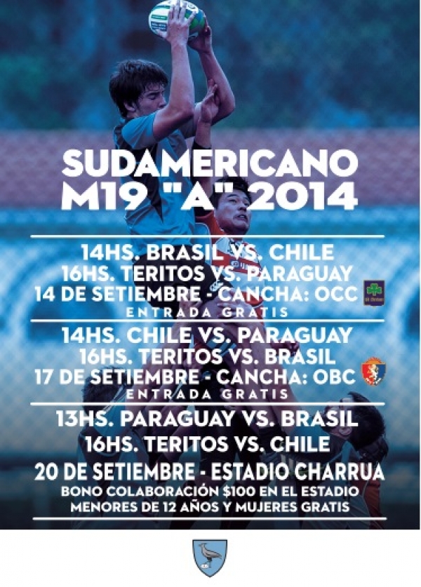 SE VIENE EL CAMPEONATO SUDAMERICANO JUVENIL &quot;A&quot; 2014