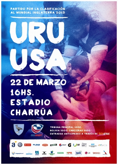 QRWC2015: Formaciones Uruguay – Estados Unidos