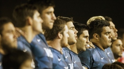 Plantel de Los Pumas para la preparación en Australia